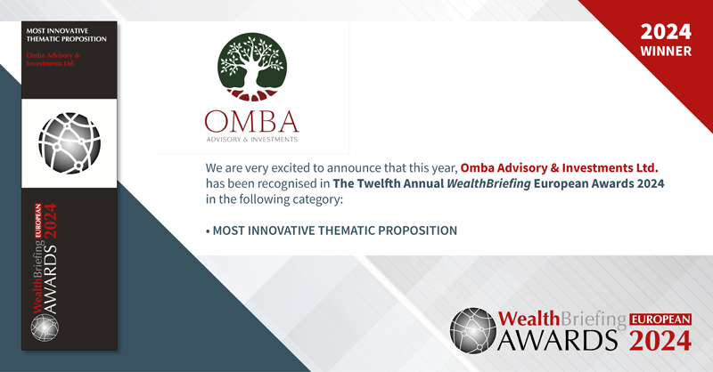 Omba wins ‘Most Innovative Thematic Proposition’ award at 2024 Wealth Briefing Awards